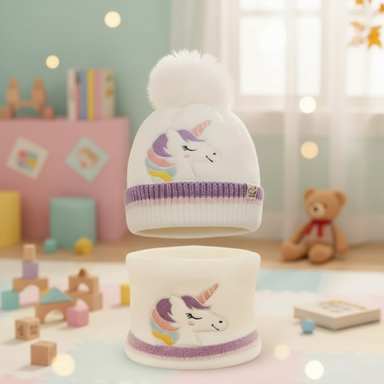 unicorn beanie toddlers - lifestyle