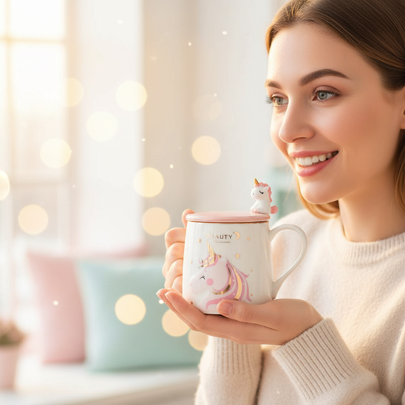 unicorn-beauty-mug - in-use