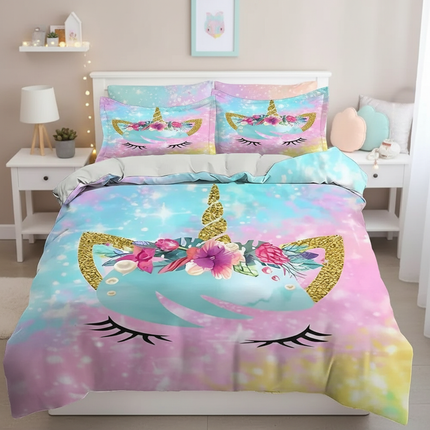 unicorn bedding for girls - lifestyle