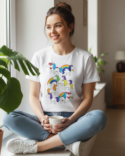 unicorn believer shirt - lifestyle