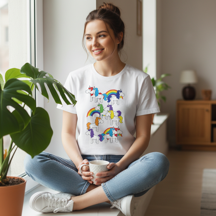 unicorn believer shirt - lifestyle