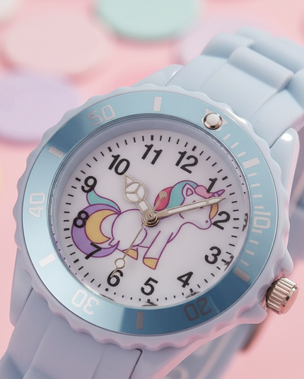 unicorn bezel watch - detail