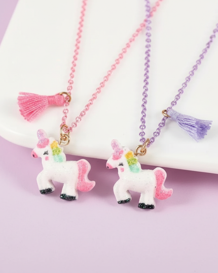 unicorn bff necklace - white-bg