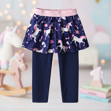 unicorn birthday leggings - lifestyle