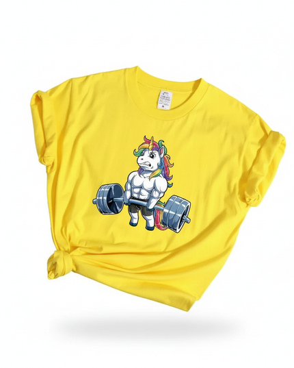unicorn birthday party shirt - white-bg