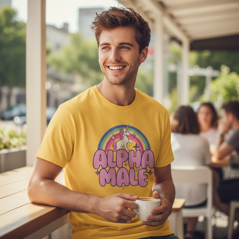 unicorn birthday party shirts - lifestyle