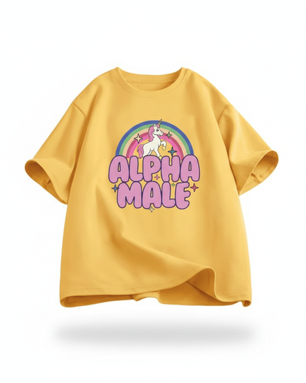 unicorn birthday party shirts - white-bg