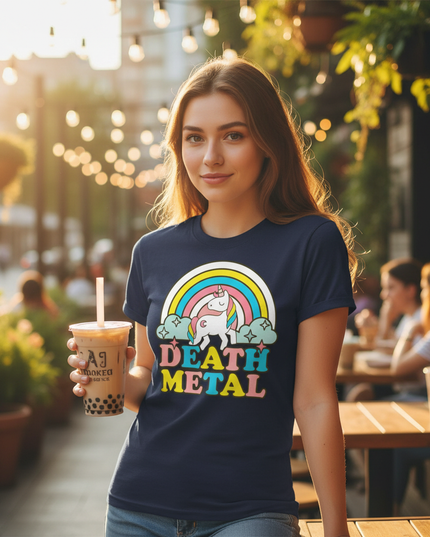 unicorn birthday shirt - in-use