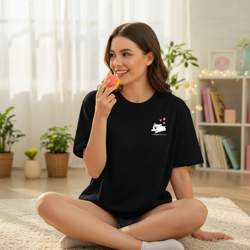 unicorn birthday squad shirts - in-use