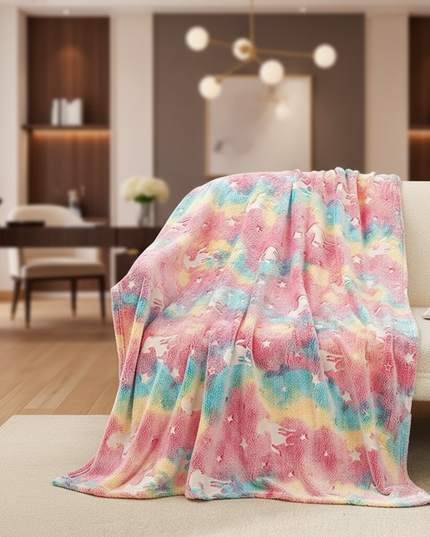unicorn blanket boys - lifestyle