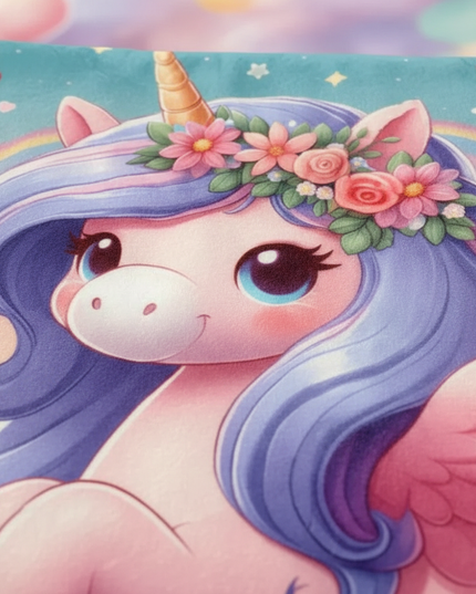 unicorn blanket teens - detail