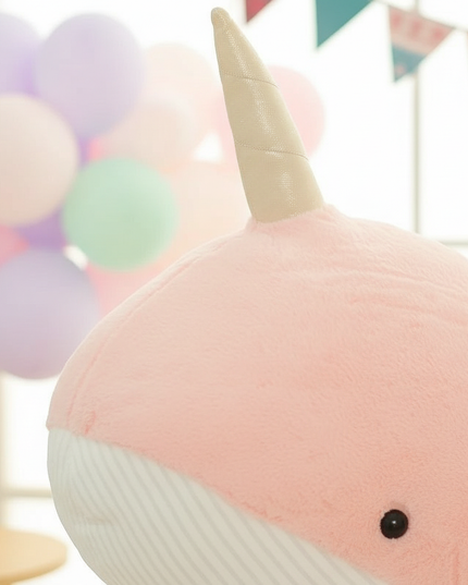 unicorn body pillow - detail