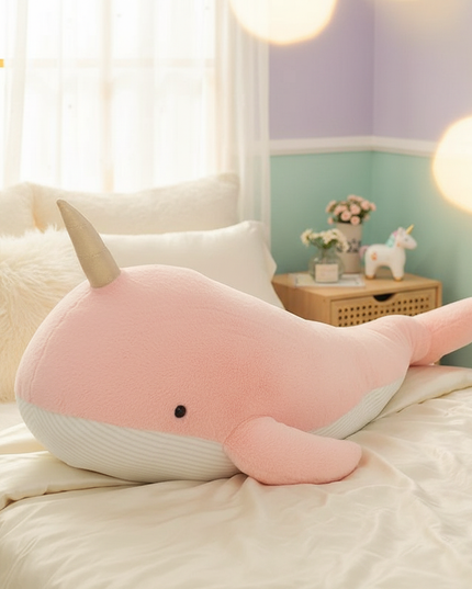 unicorn body pillow - lifestyle