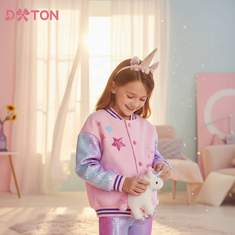 unicorn bomber jacket - in-use