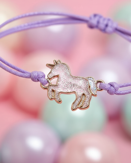 unicorn bracelet set - detail