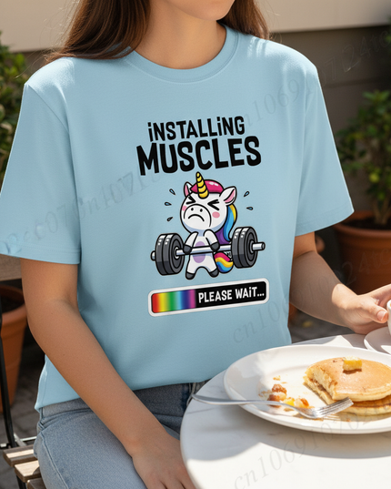 unicorn brunch shirt - lifestyle