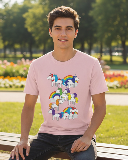 unicorn bunny shirt - lifestyle