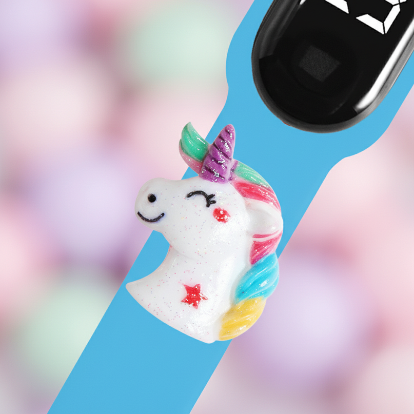 unicorn candy watch - detail
