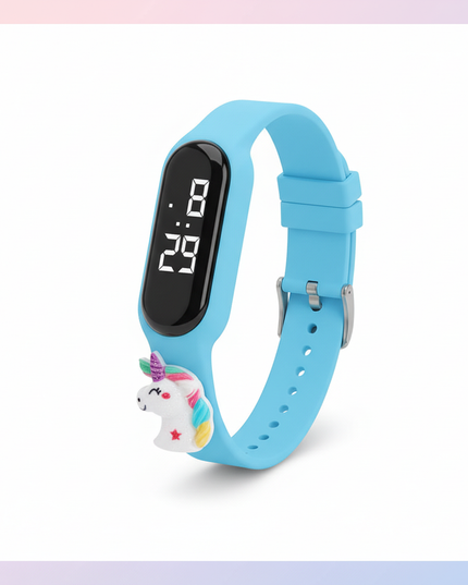 unicorn candy watch - white-bg