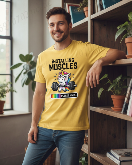 unicorn carnival shirt - lifestyle