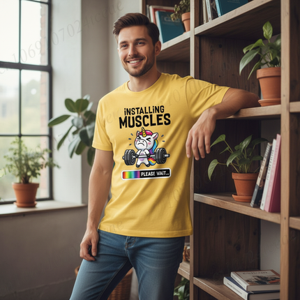 unicorn carnival shirt - lifestyle