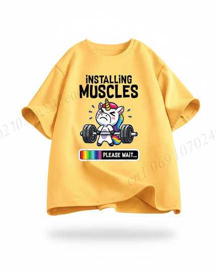 unicorn carnival shirt - white-bg