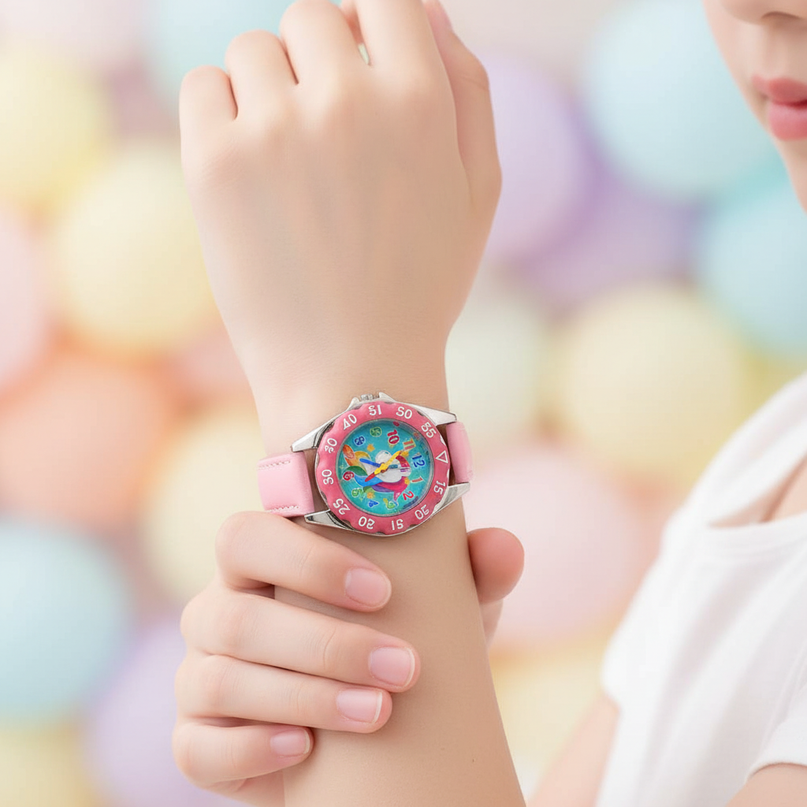 unicorn casual watch - in-use