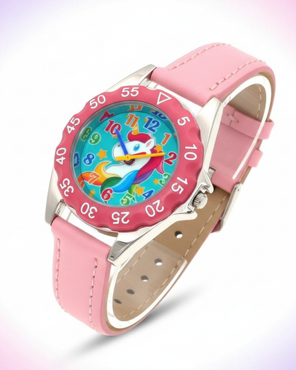 unicorn casual watch - white-bg