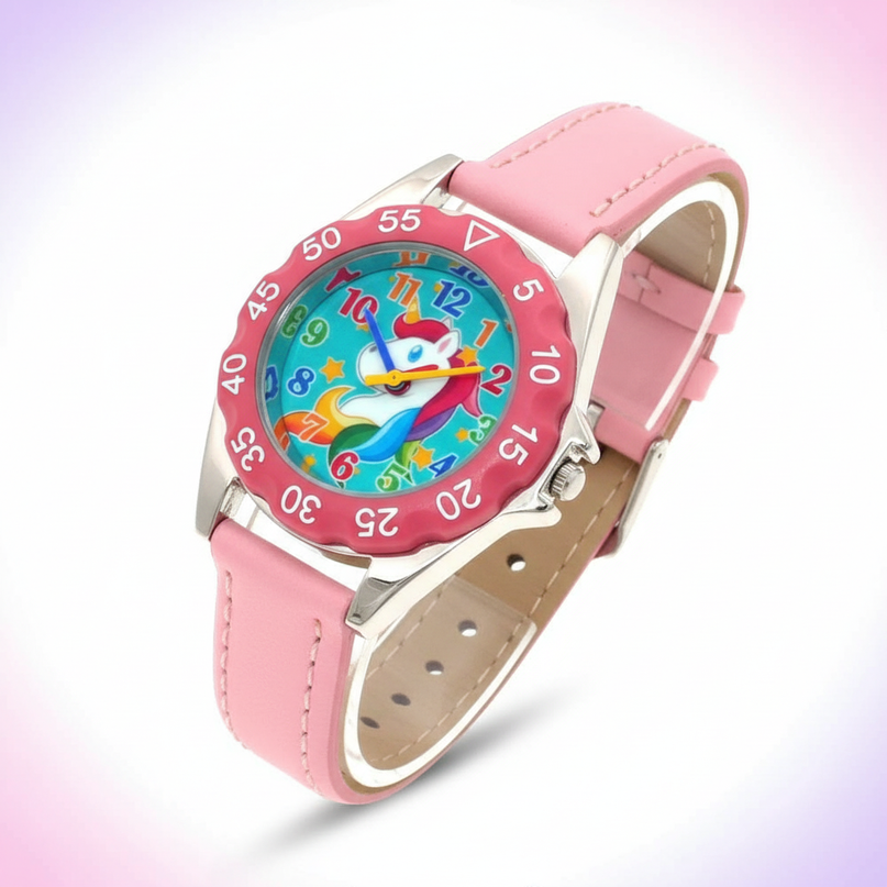 unicorn casual watch - white-bg