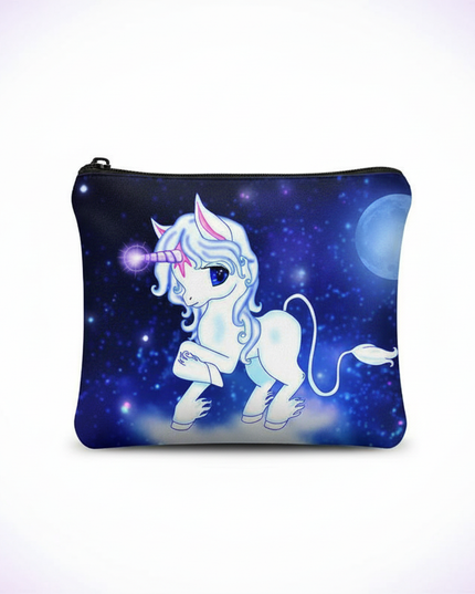 unicorn change purse - white-bg