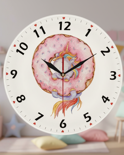 unicorn clock with led - lifestyle