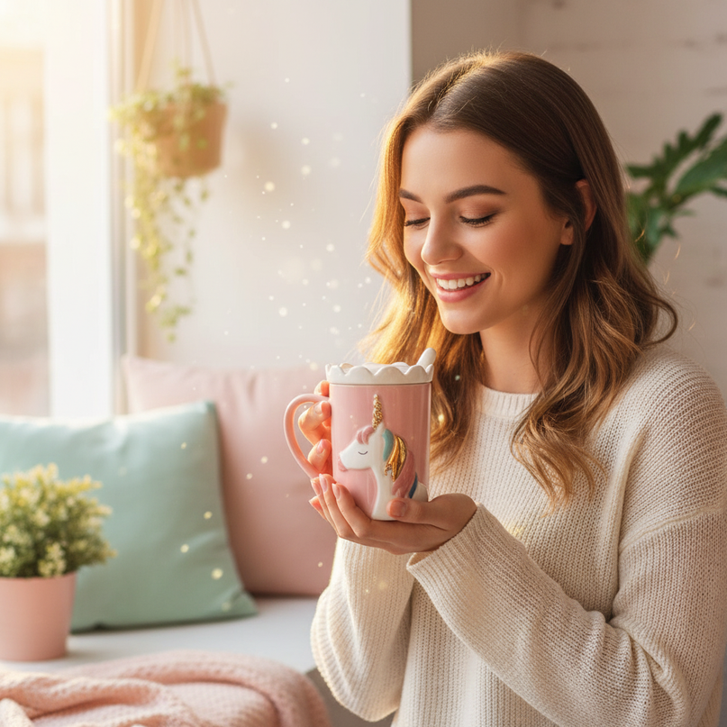 unicorn-collectible-mug - in-use