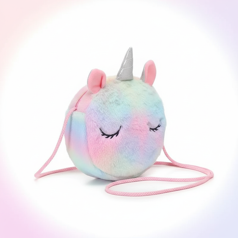 unicorn color purse - white-bg