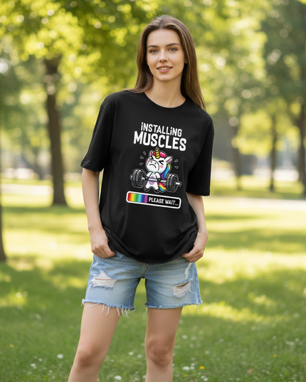 unicorn concert shirt - lifestyle