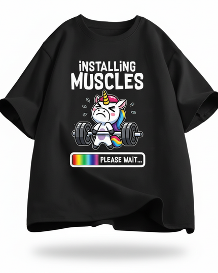 unicorn concert shirt - white-bg