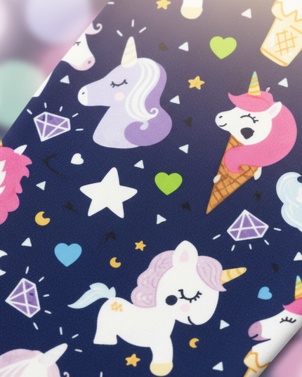 unicorn constellation leggings - detail