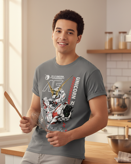 unicorn cooking shirt - lifestyle