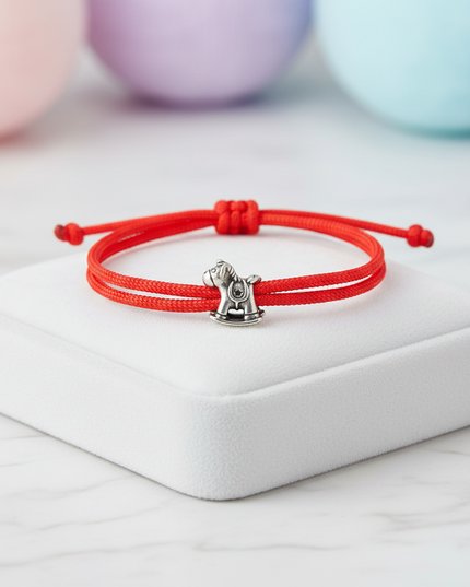unicorn cord bracelet - lifestyle