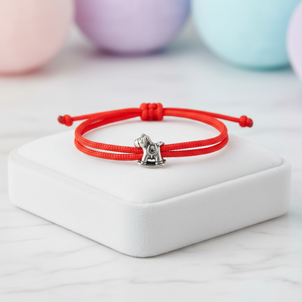 unicorn cord bracelet - lifestyle