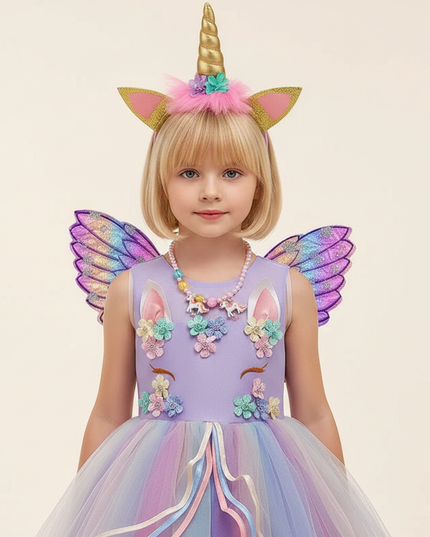 unicorn costume fancy dress - detail