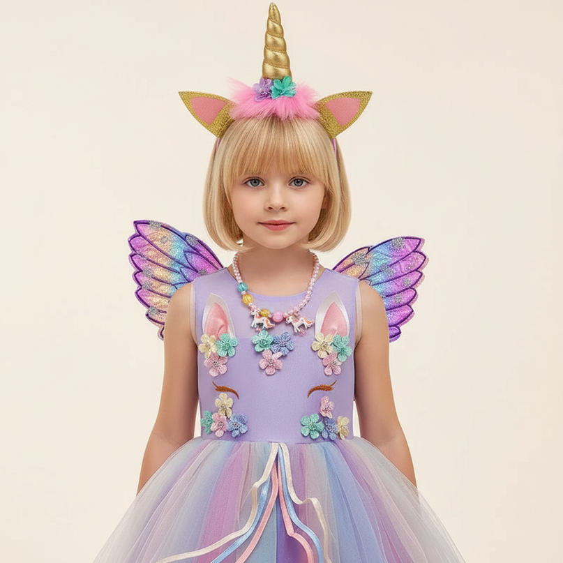 unicorn costume fancy dress - detail