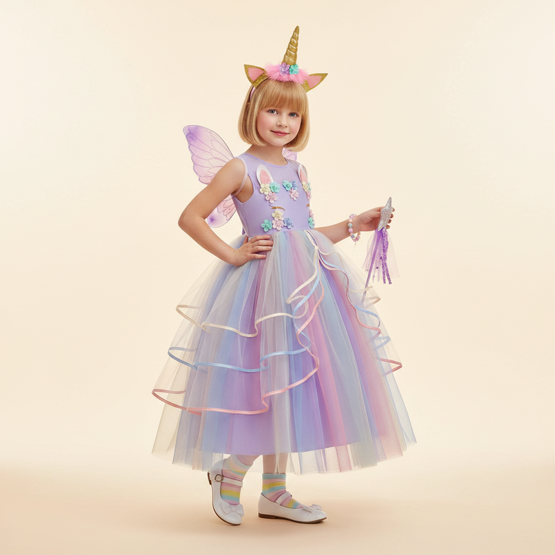 unicorn costume fancy dress - front