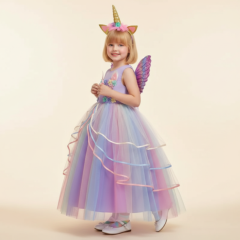 unicorn costume fancy dress - three-quarter