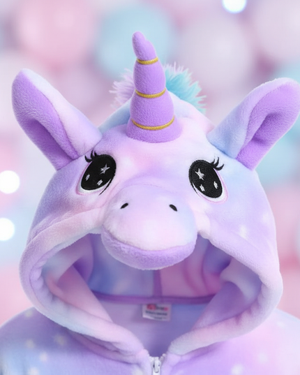 unicorn costume onesie - detail