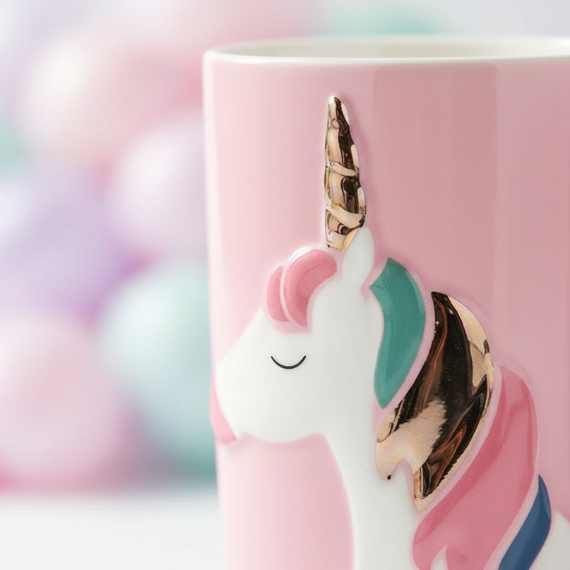 unicorn-crown-mug - detail