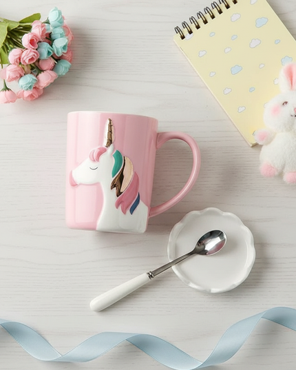 unicorn-crown-mug - flat-lay