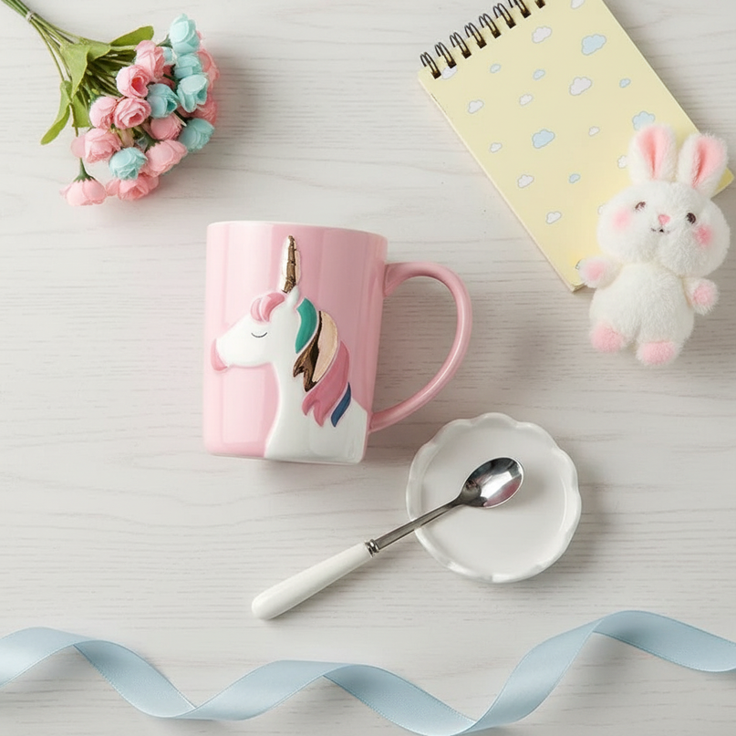 unicorn-crown-mug - flat-lay
