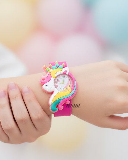 unicorn crown watch - in-use