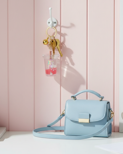 unicorn cup keychain - lifestyle