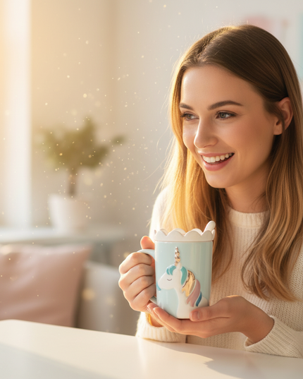 unicorn-decorative-mug - in-use